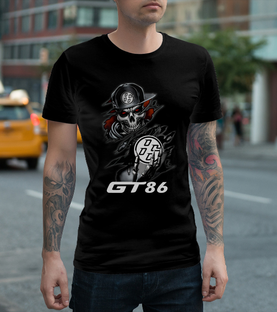 Gt86 Dd Skull Emblem T-Shirt
