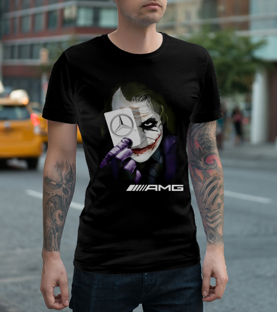 Amg 05 Joker Playing Card Mercedes-Benz Symbol T-Shirt