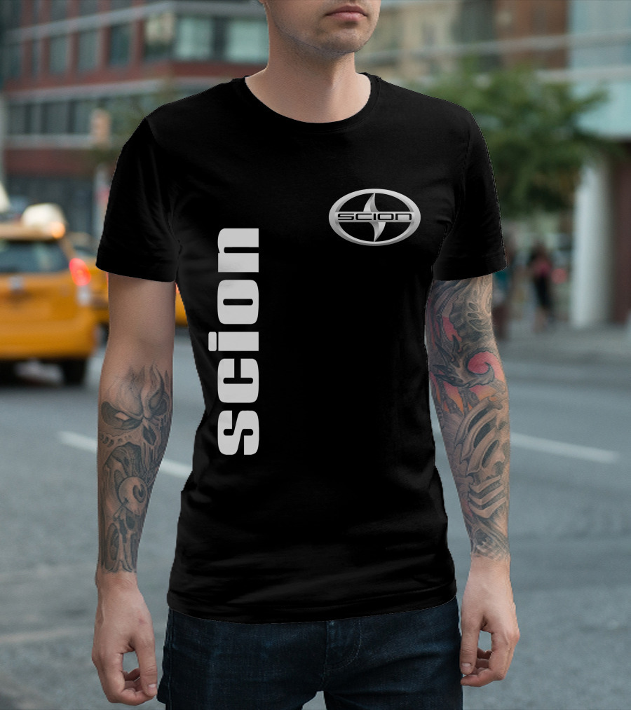 Scion 09 Automotive Logo Vertical T-Shirt