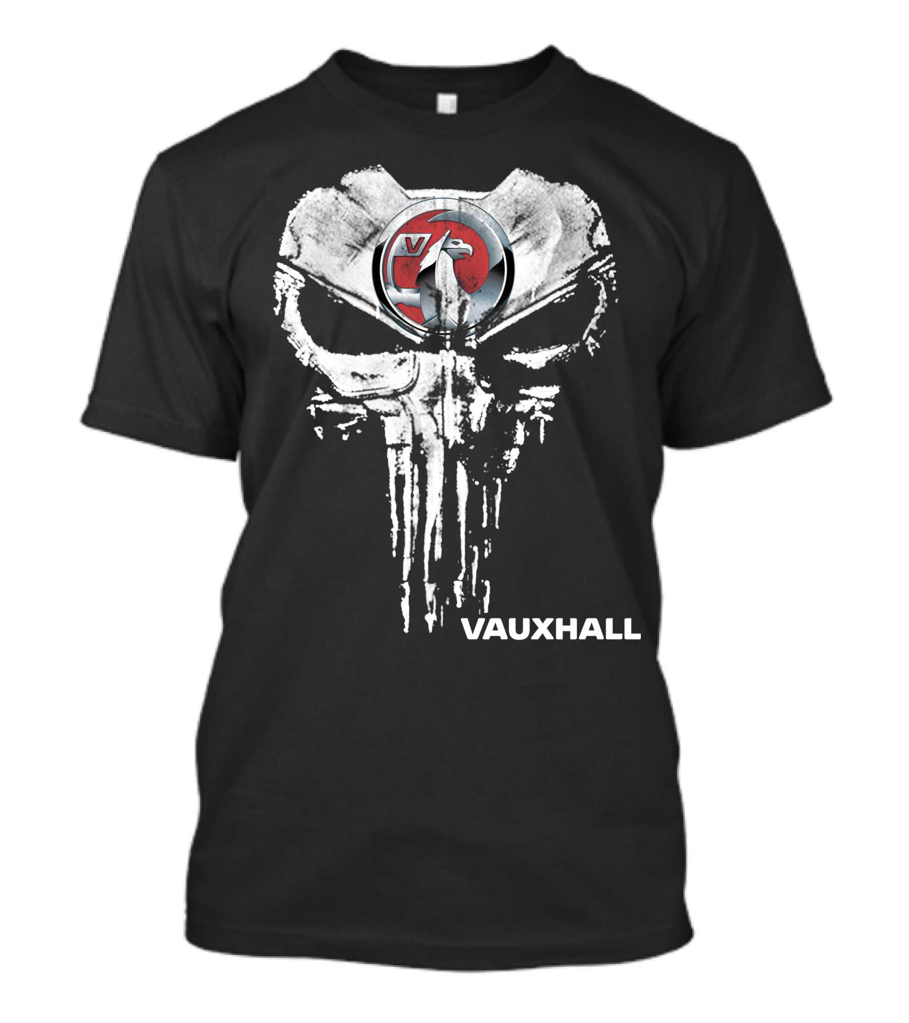 Vauxhall Punisher Skull Logo T-Shirt