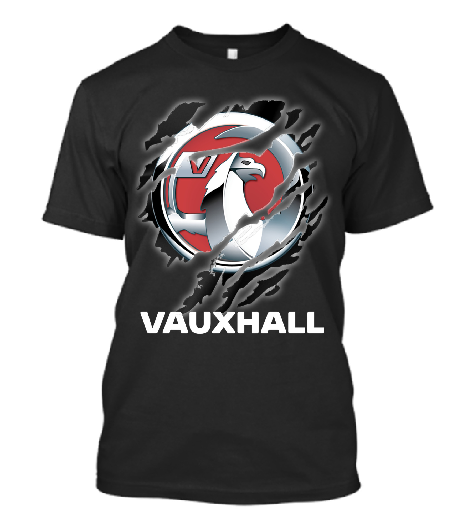 Vauxhall Logo With Dynamic Claw Marks T-Shirt