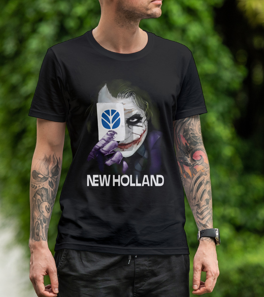 New Holland Joker Card Face T-Shirt
