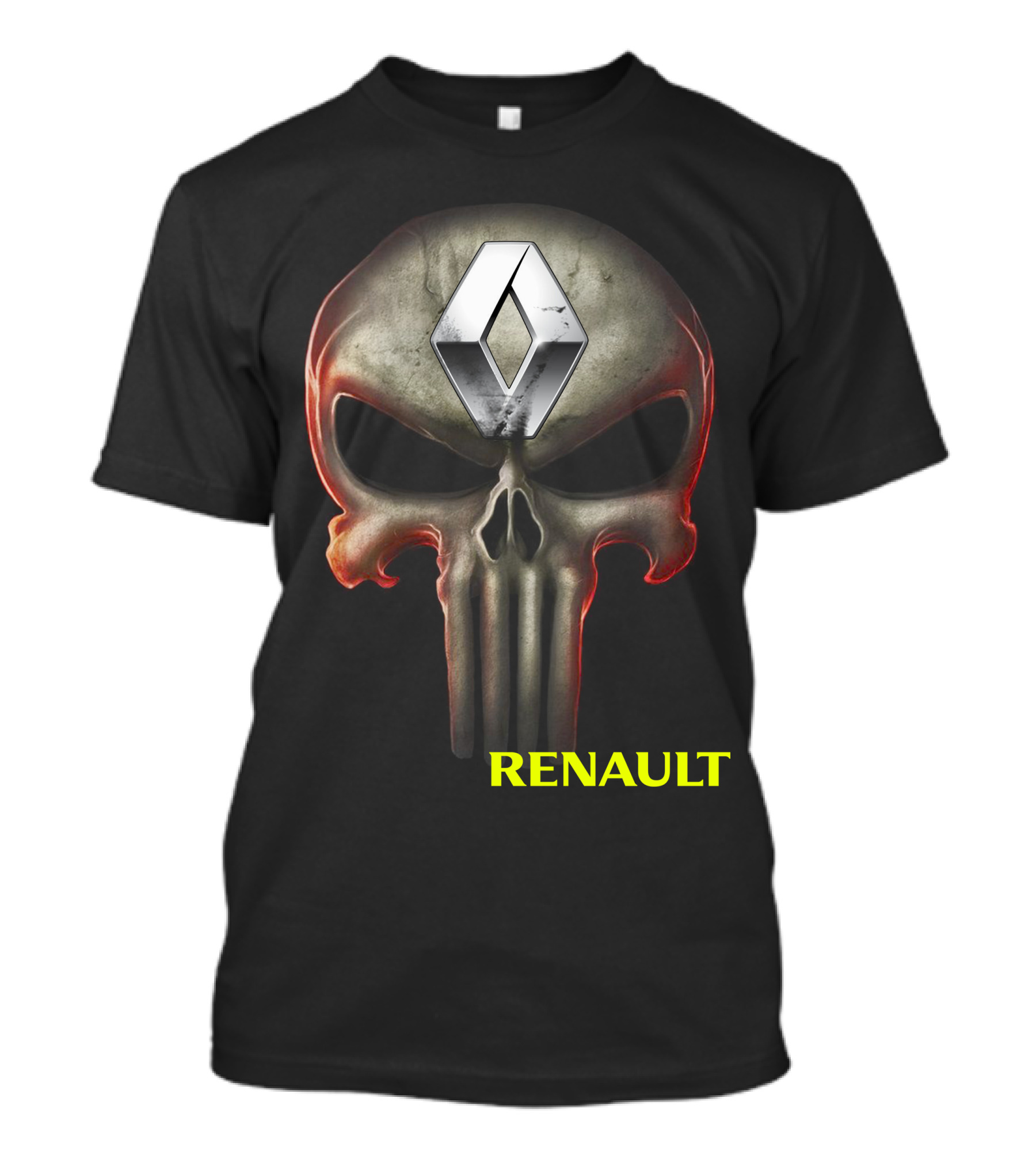 Renault Punisher Skull T-Shirt