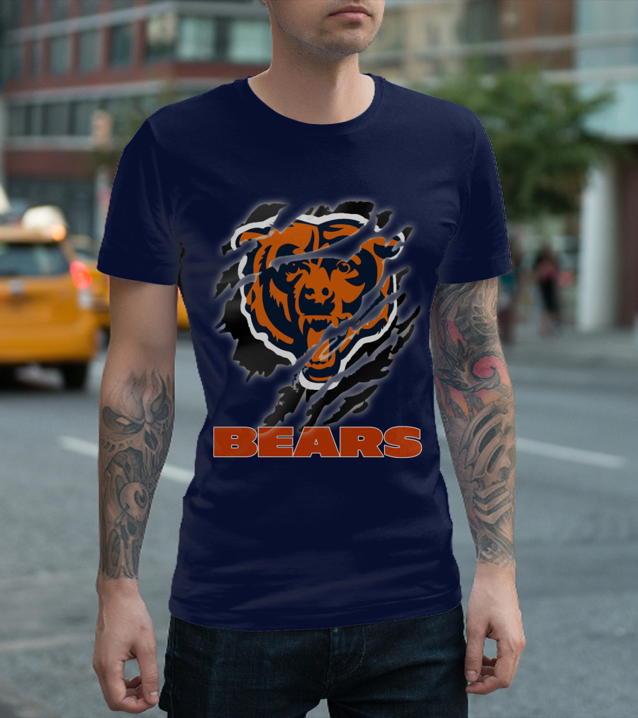 Chicago Bears 05 Bear Claw T-Shirt