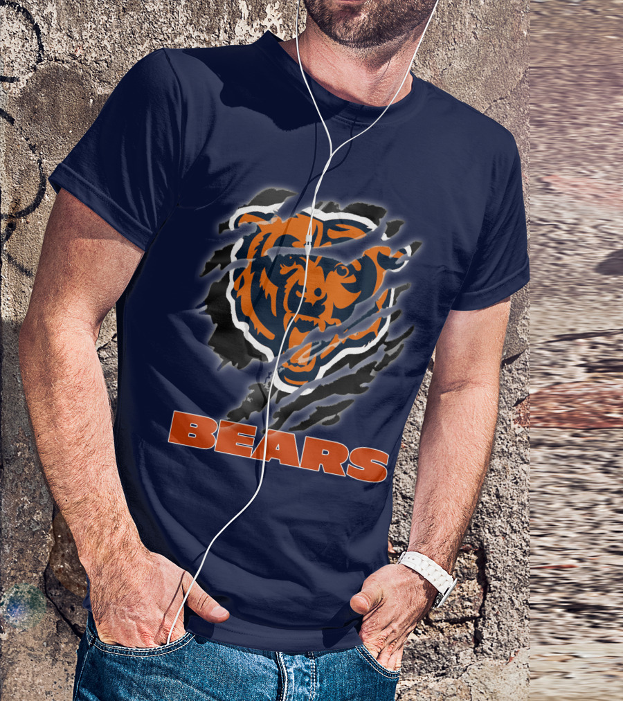 Chicago Bears 05 Bear Claw T-Shirt