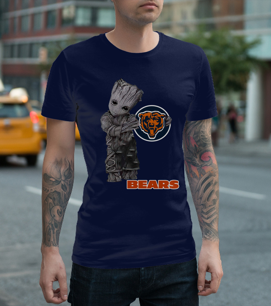 Groot Chicago Bears Fan T-Shirt