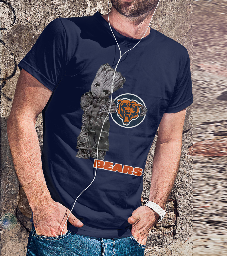 Groot Chicago Bears Fan T-Shirt