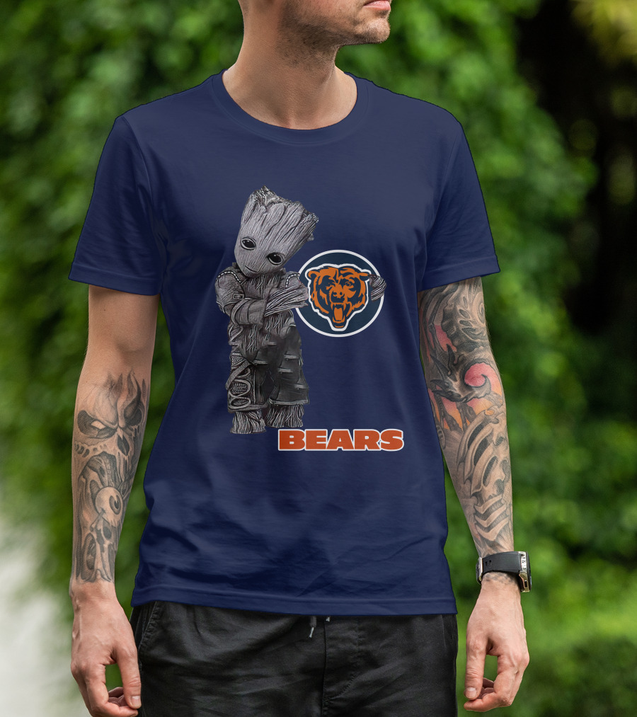 Groot Chicago Bears Fan T-Shirt