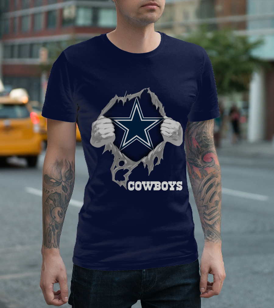 Cowboys 07 Star Logo Burst T-Shirt