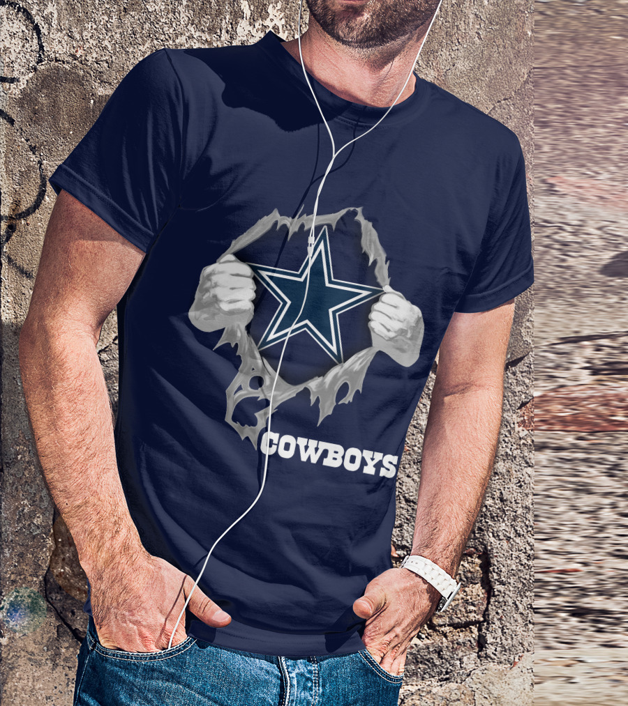 Cowboys 07 Star Logo Burst T-Shirt