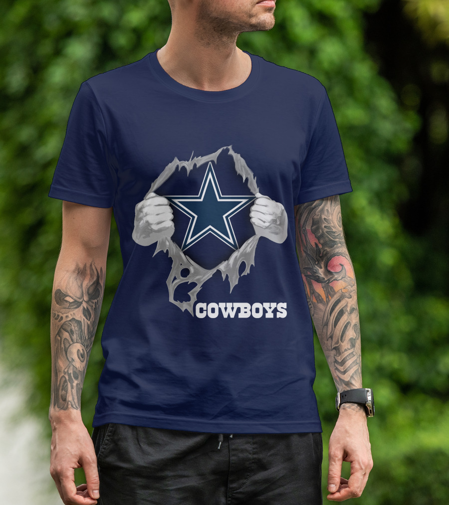 Cowboys 07 Star Logo Burst T-Shirt
