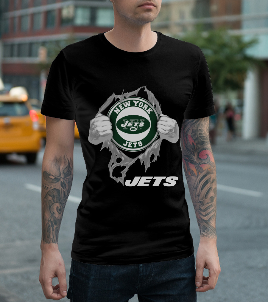 New York Jets 05 Peeling Hands T-Shirt
