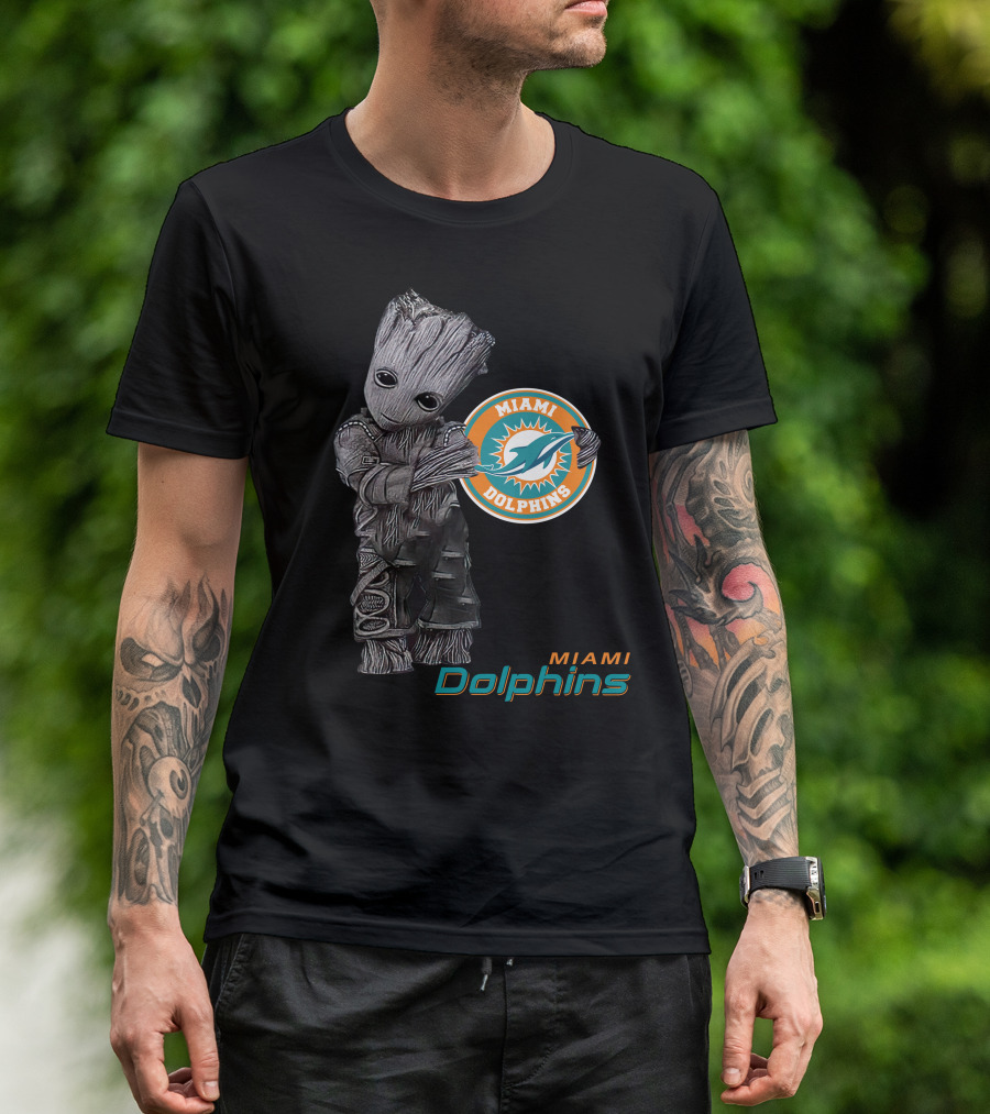 Miami Dolphins Groot Fan T-Shirt