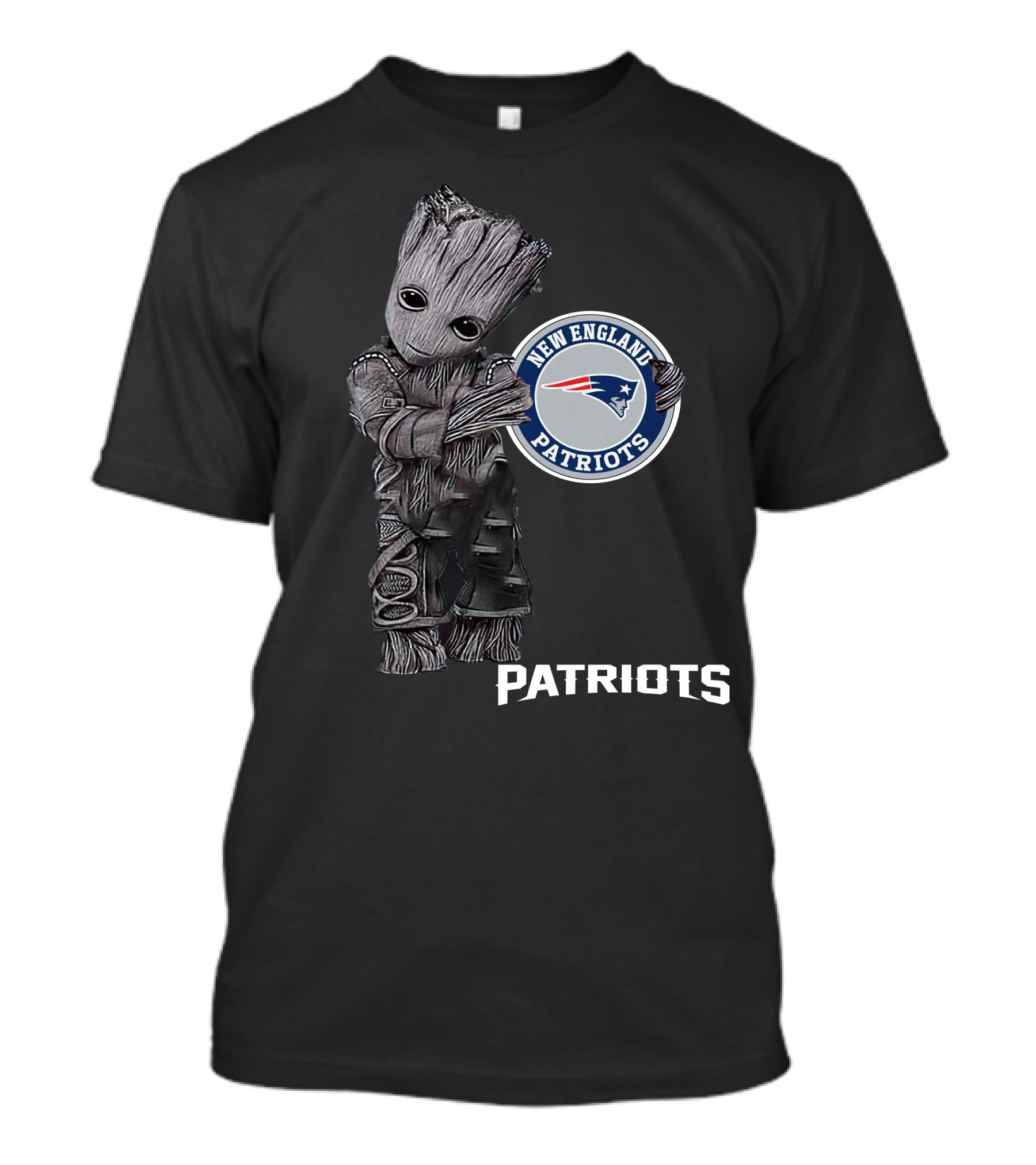 New England Patriots Groot Fan Art T-Shirt