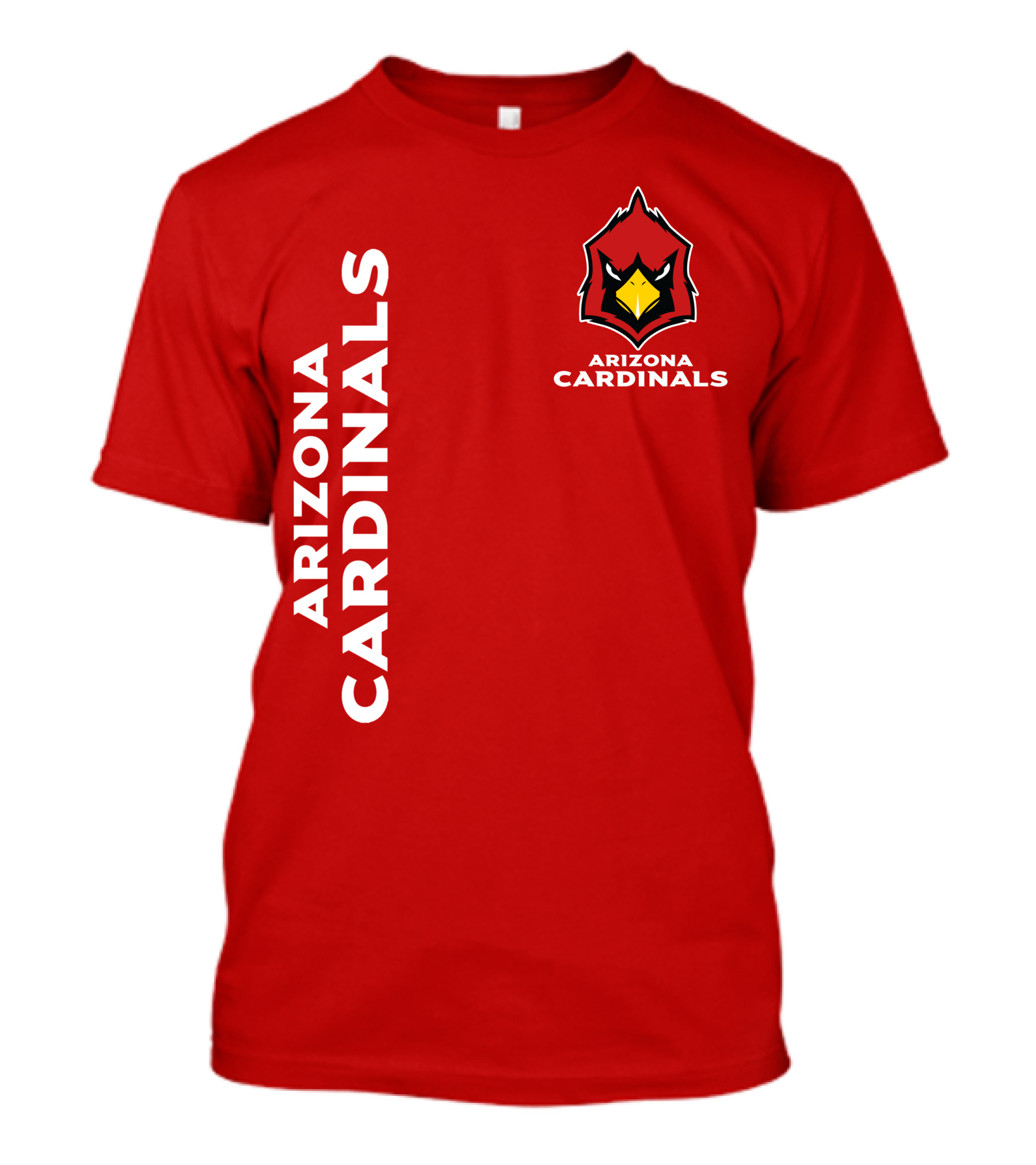 Arizona Cardinals Nfl Team Red Bold T-Shirt