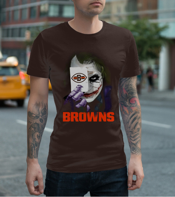 Browns Joker Card T-Shirt