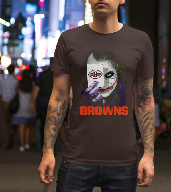 Browns Joker Card T-Shirt