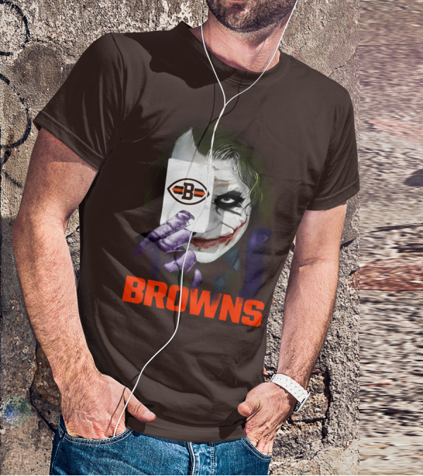 Browns Joker Card T-Shirt