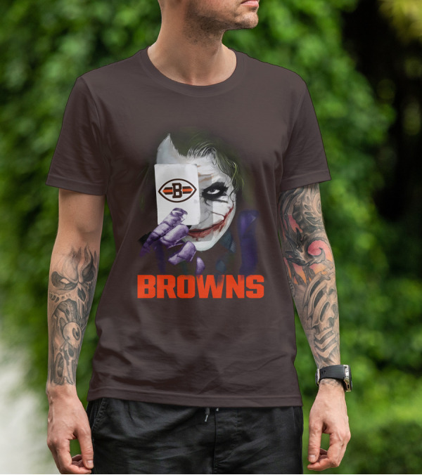 Browns Joker Card T-Shirt
