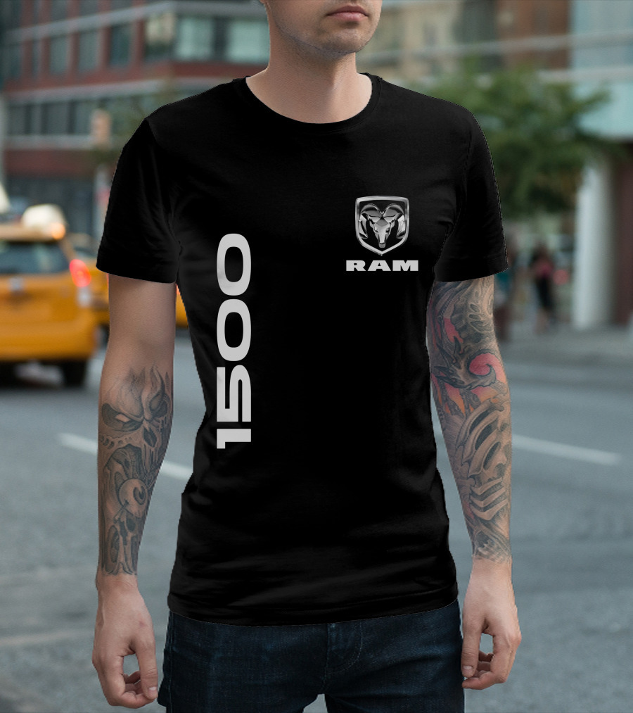 Ram 1500 Logo Truck Brand Identity T-Shirt
