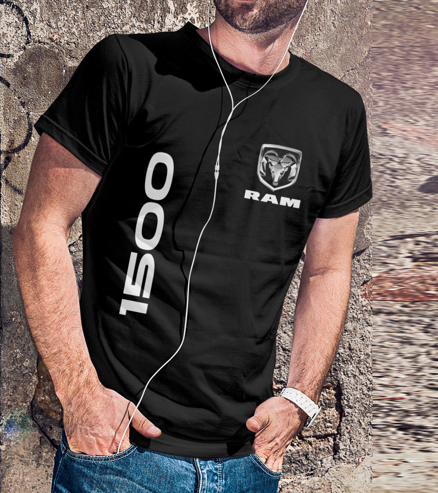 Ram 1500 Logo Truck Brand Identity T-Shirt