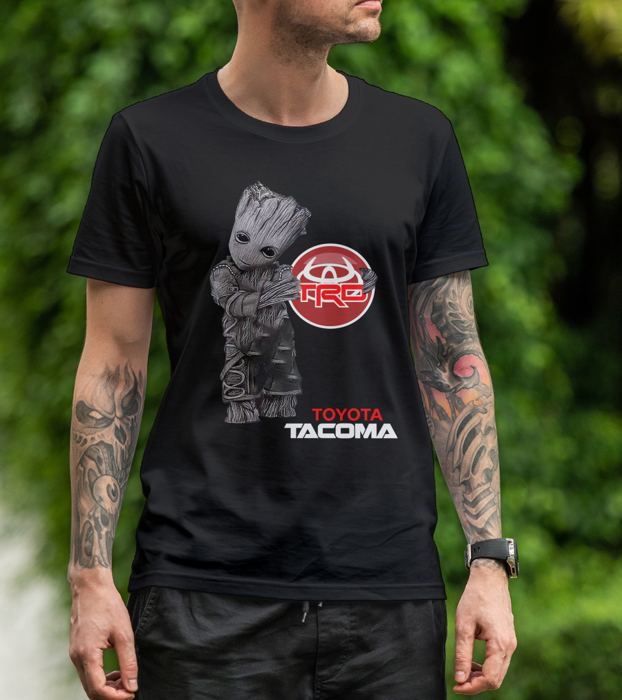 Toyota Tacoma Trd Groot Character Crossover T-Shirt