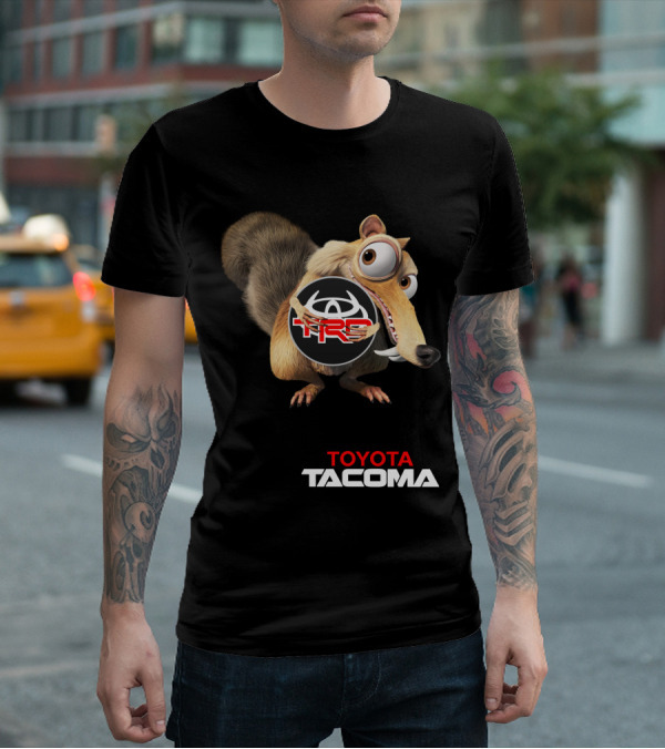 Toyota Tacoma Trd Ice Age Squirrel Crossover T-Shirt