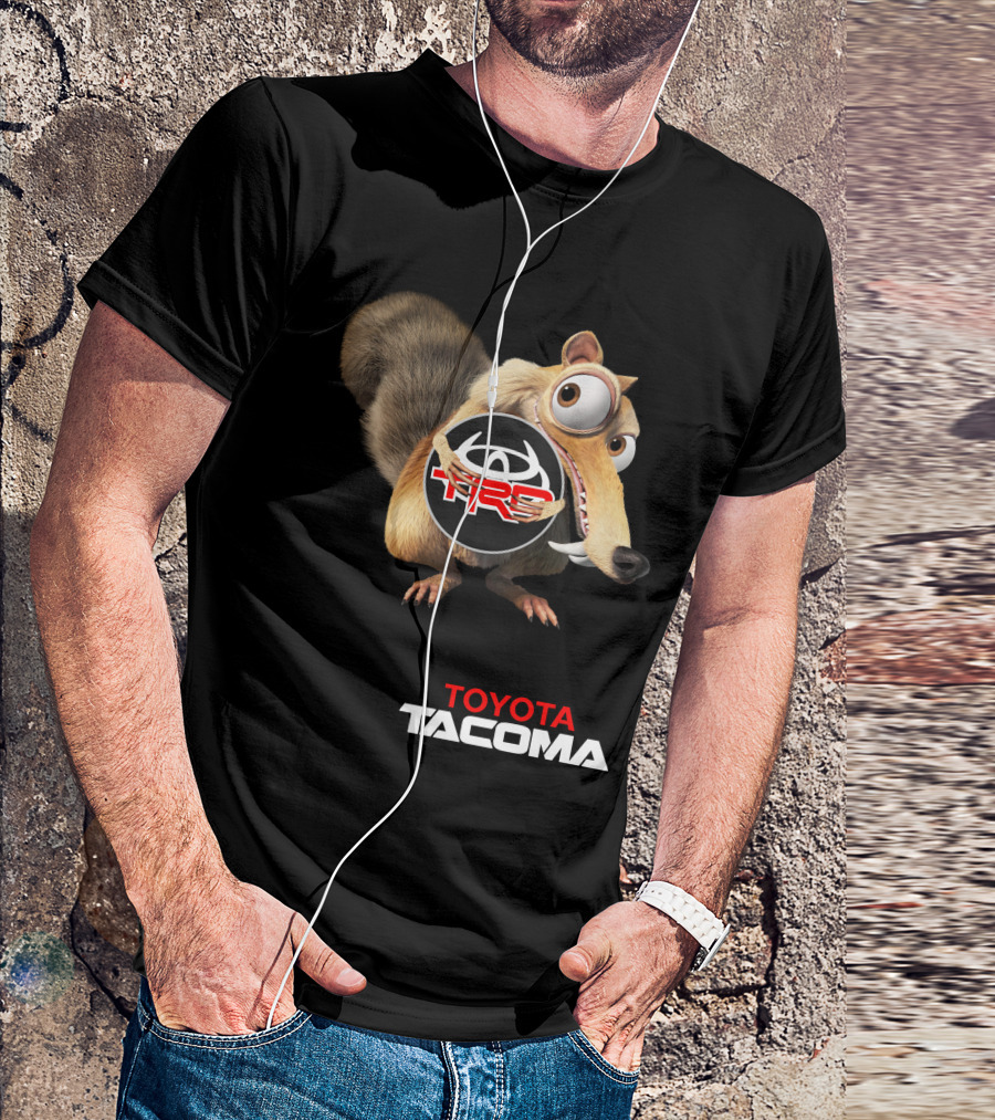 Toyota Tacoma Trd Ice Age Squirrel Crossover T-Shirt