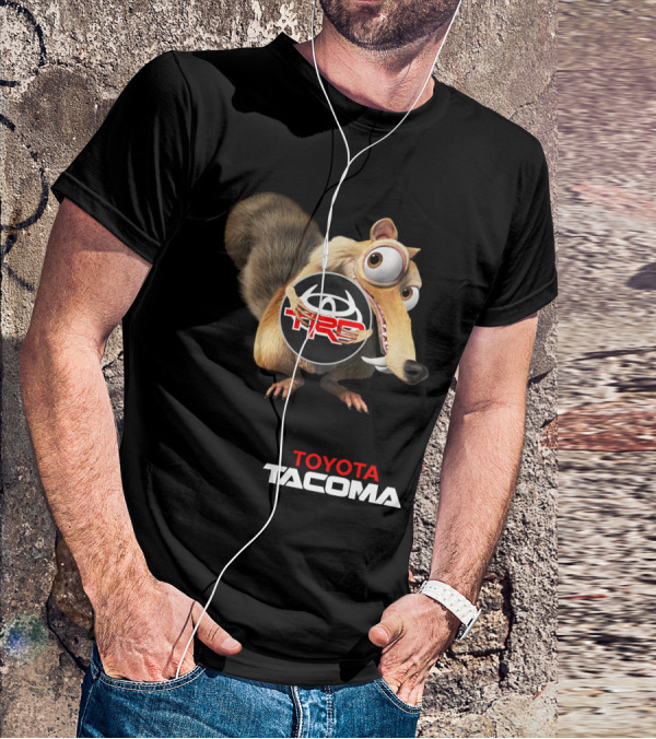 Toyota Tacoma Trd Ice Age Squirrel Crossover T-Shirt