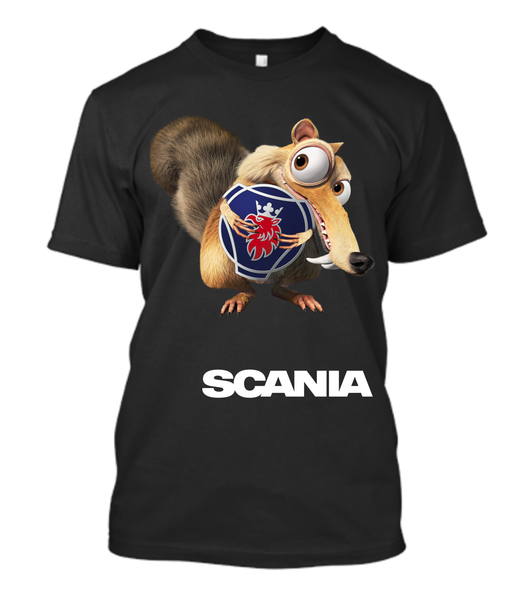 Scania Ice Age Scrat Shield T-Shirt