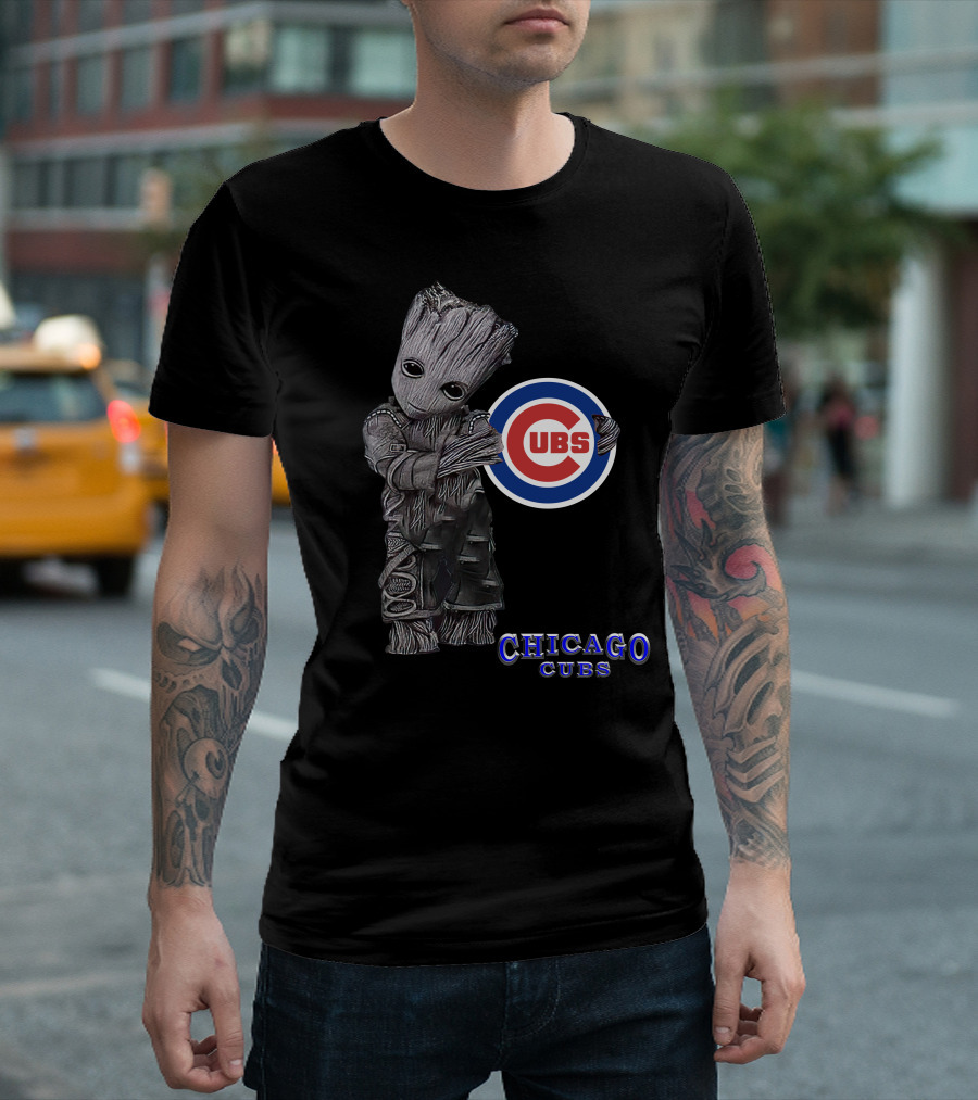 Chicago Cubs Groot Character T-Shirt
