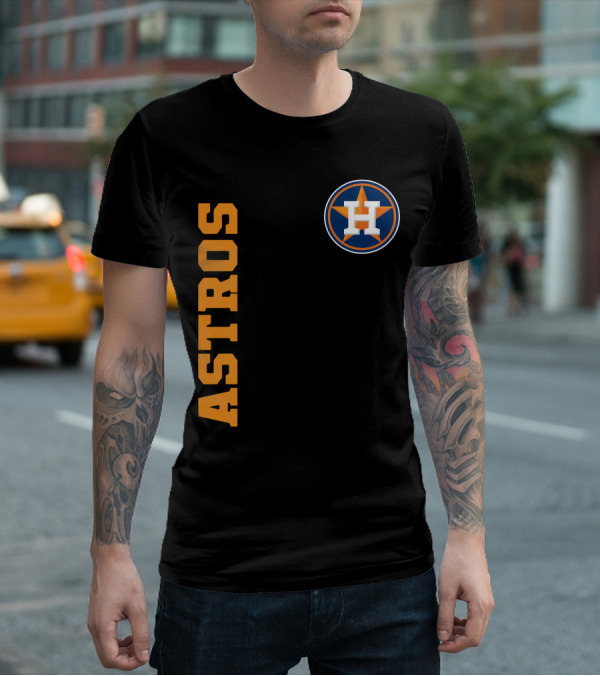 Astros Houston Logo Vertical T-Shirt