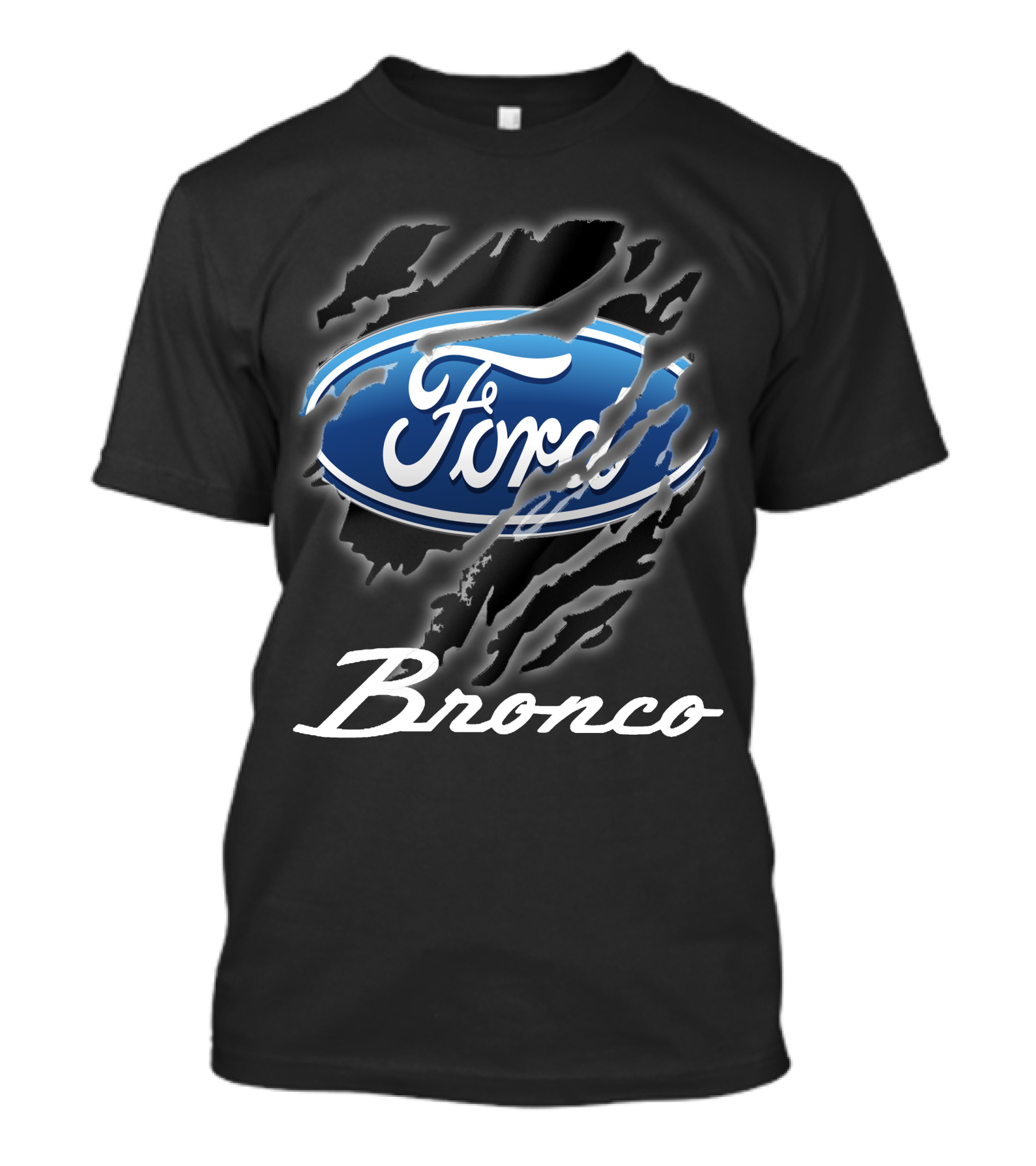 Ford Bronco Claw Mark Logo T-Shirt