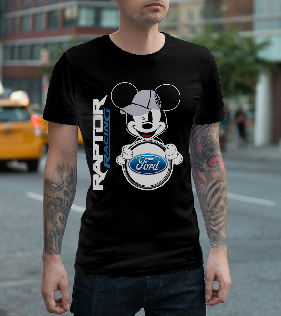 Raptor Racing Ford Mickey Mouse T-Shirt