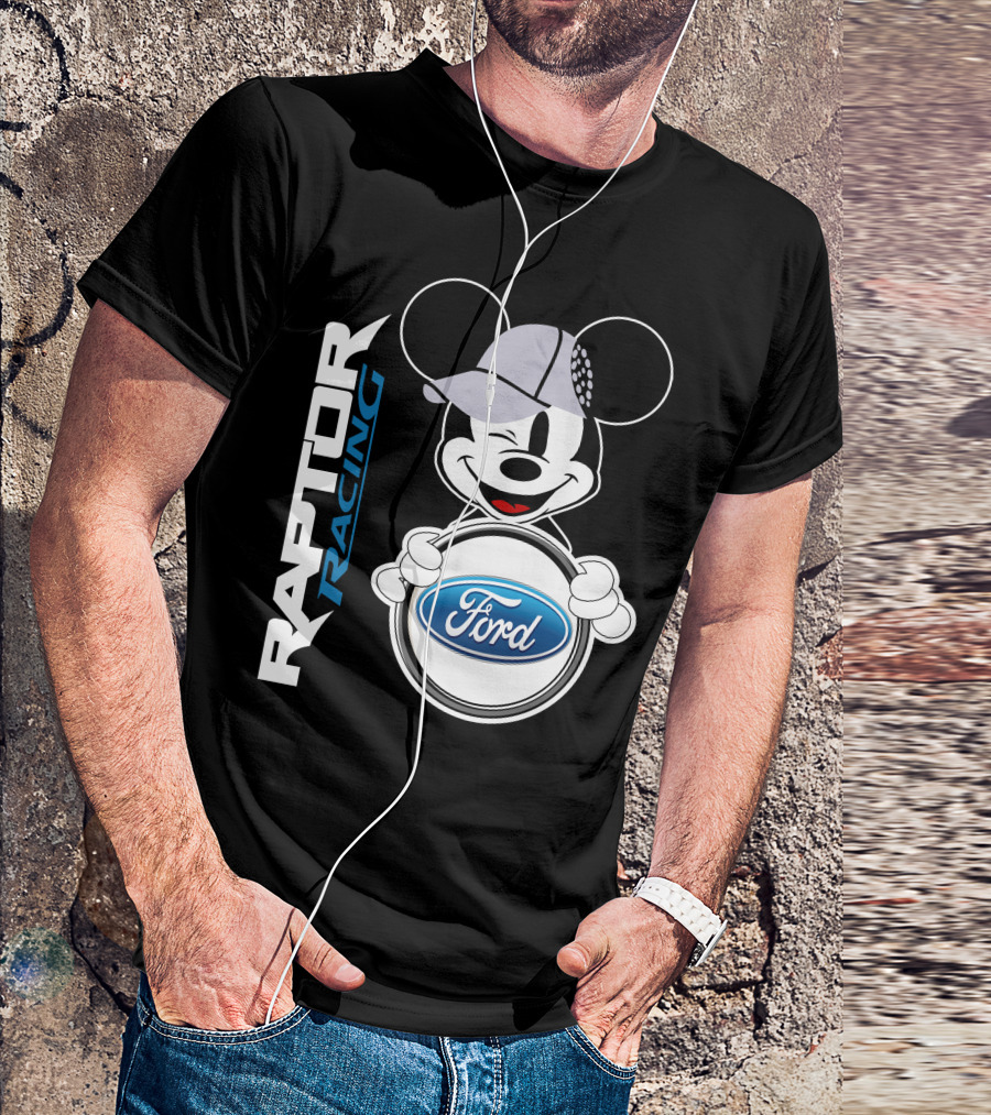 Raptor Racing Ford Mickey Mouse T-Shirt