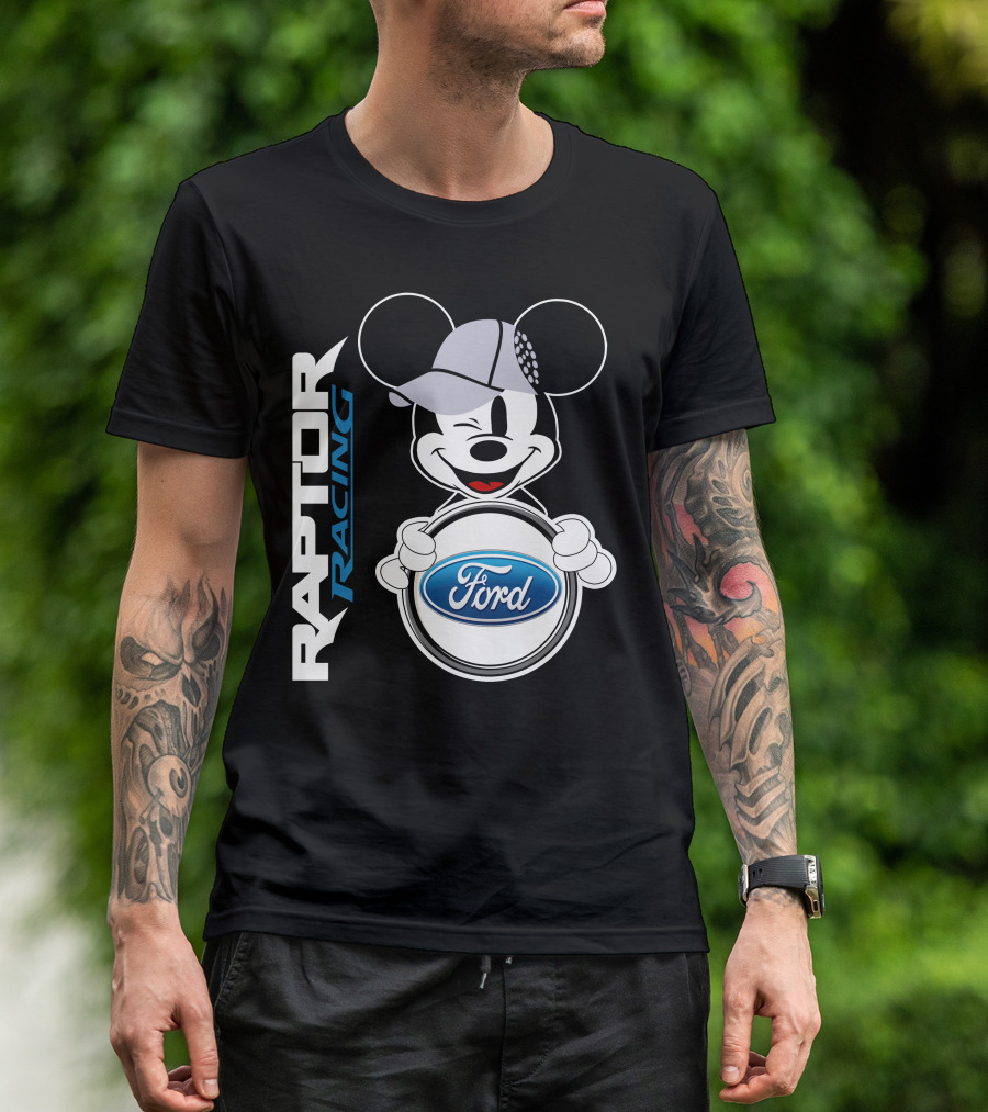 Raptor Racing Ford Mickey Mouse T-Shirt