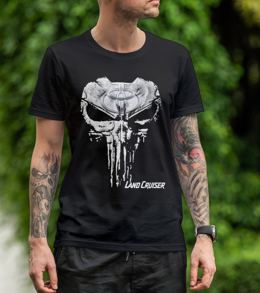 Toyota Land Cruiser Skull T-Shirt