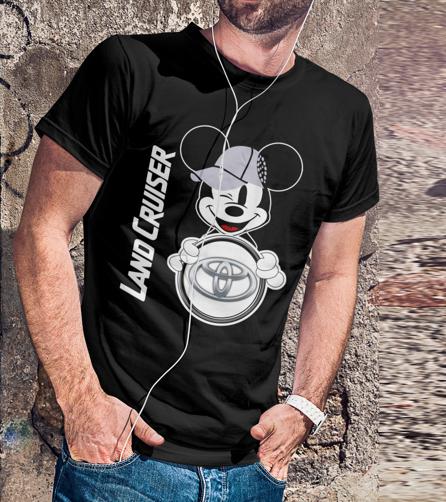 Land Cruiser Toyota Mickey Mouse Collaboration T-Shirt