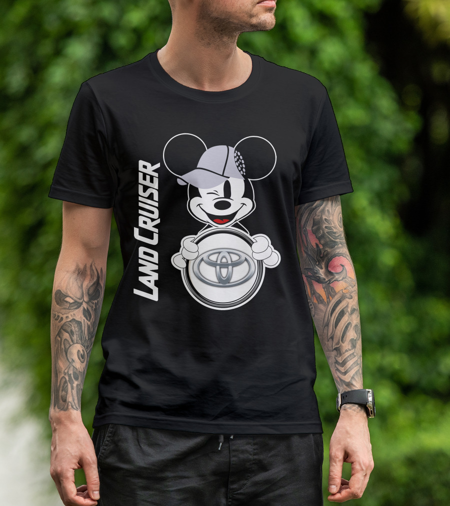 Land Cruiser Toyota Mickey Mouse Collaboration T-Shirt