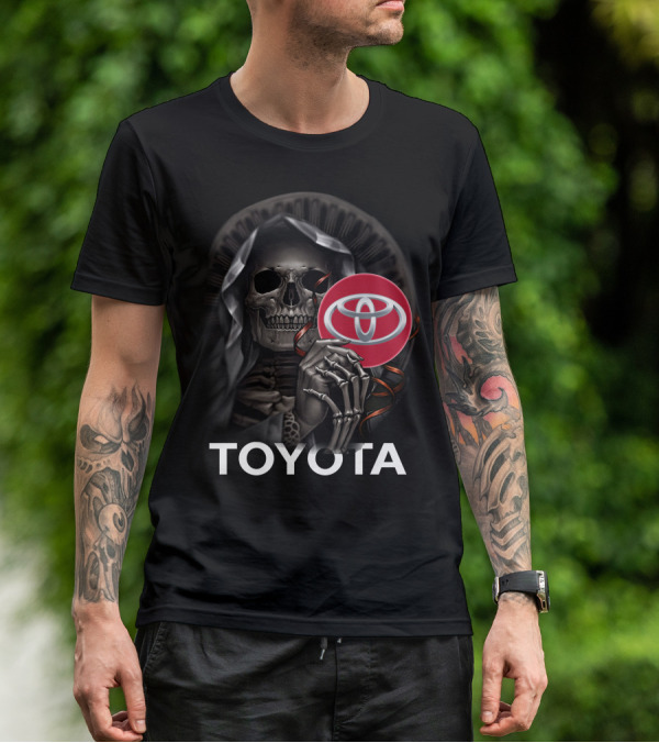Toyota Grim Reaper Skeleton Holding T-Shirt
