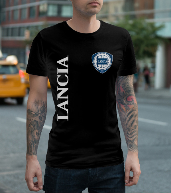 Lancia Shield Logo Vertical T-Shirt