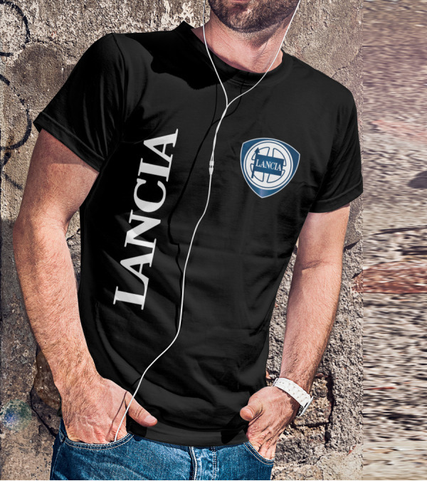 Lancia Shield Logo Vertical T-Shirt