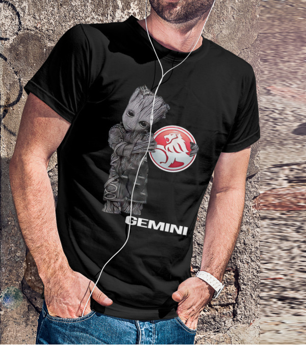 Gemini Holden Groot Character With Lion T-Shirt