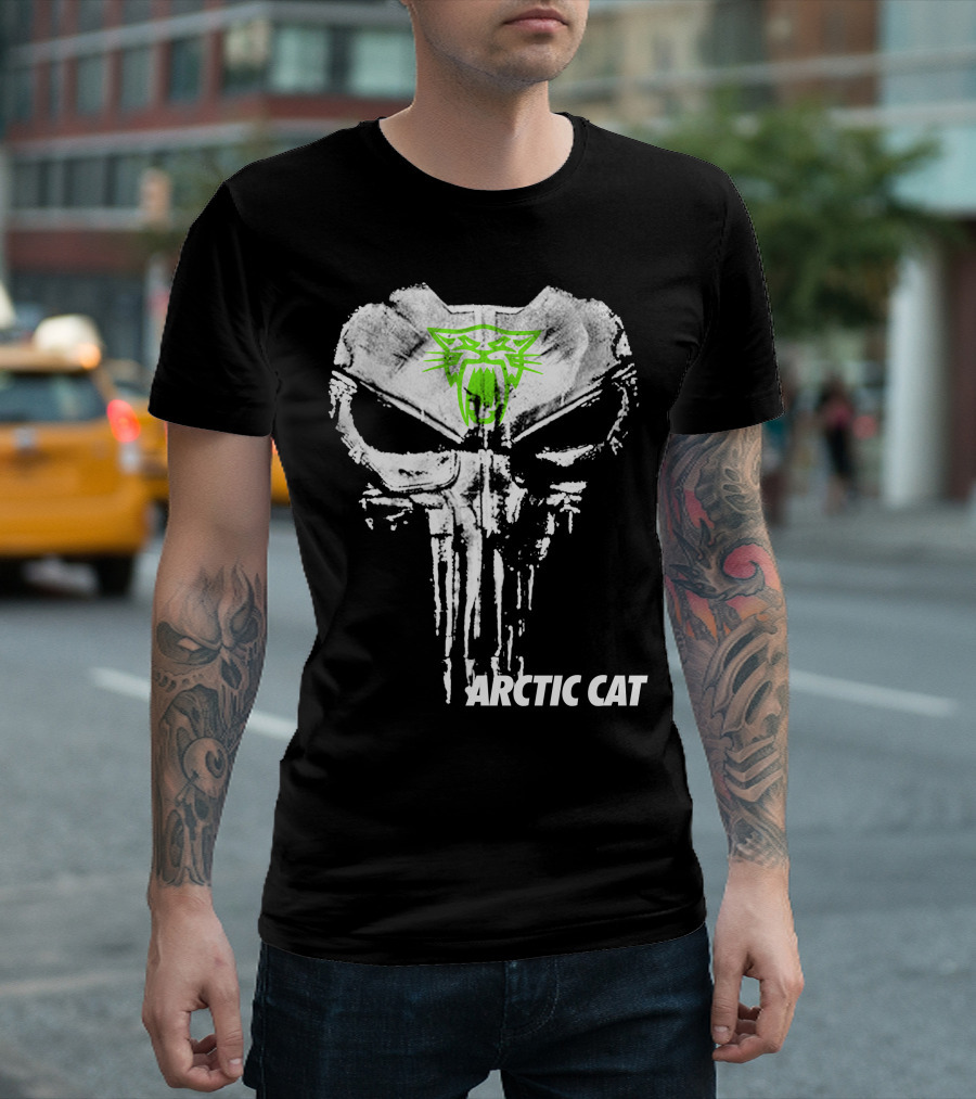 Arctic Cat Skull Logo Fusion T-Shirt