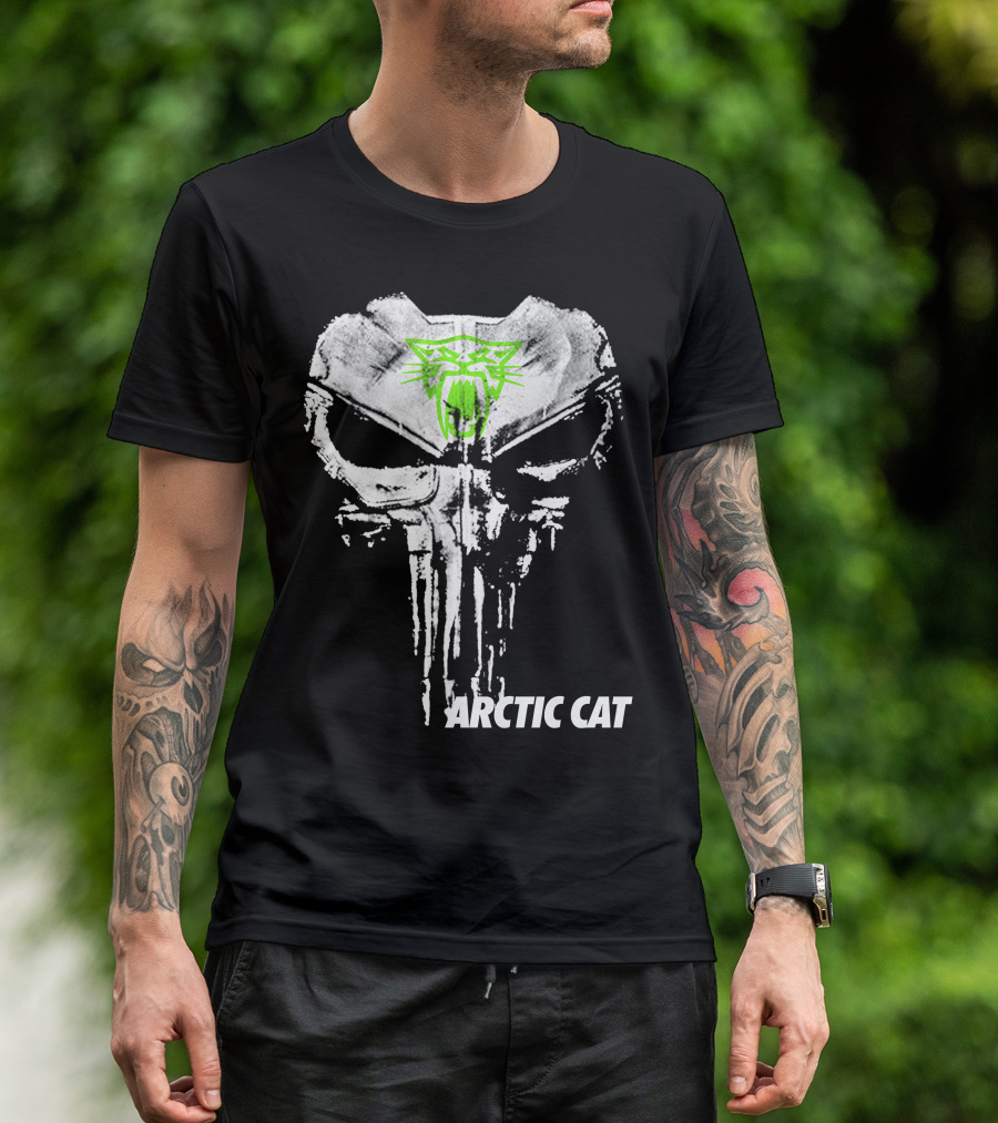 Arctic Cat Skull Logo Fusion T-Shirt