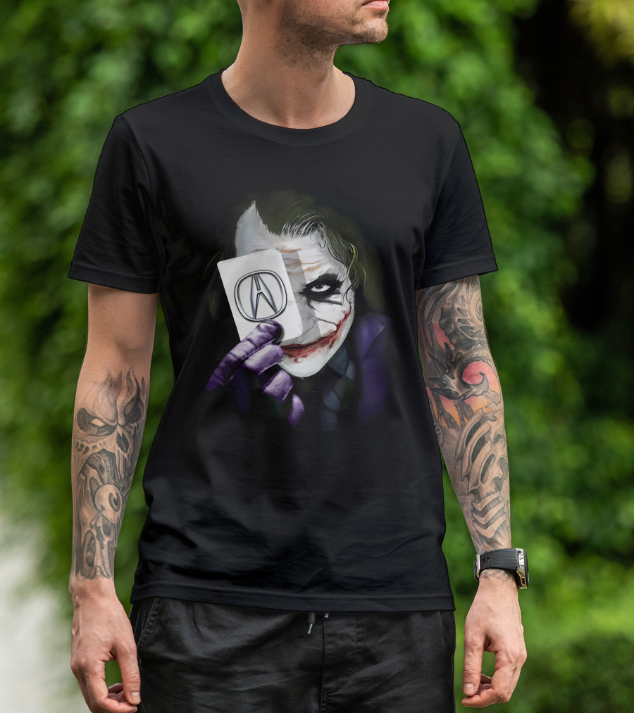 Acura Joker Playing Card T-Shirt