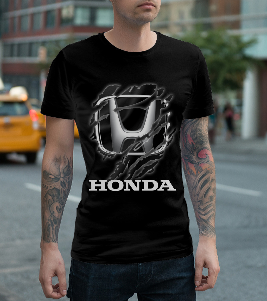Honda Scratched Metal T-Shirt