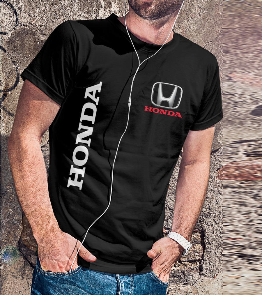 Honda Vertical Logo Emblem T-Shirt