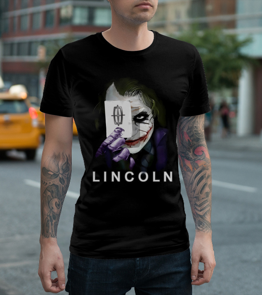 Lincoln Joker Card T-Shirt