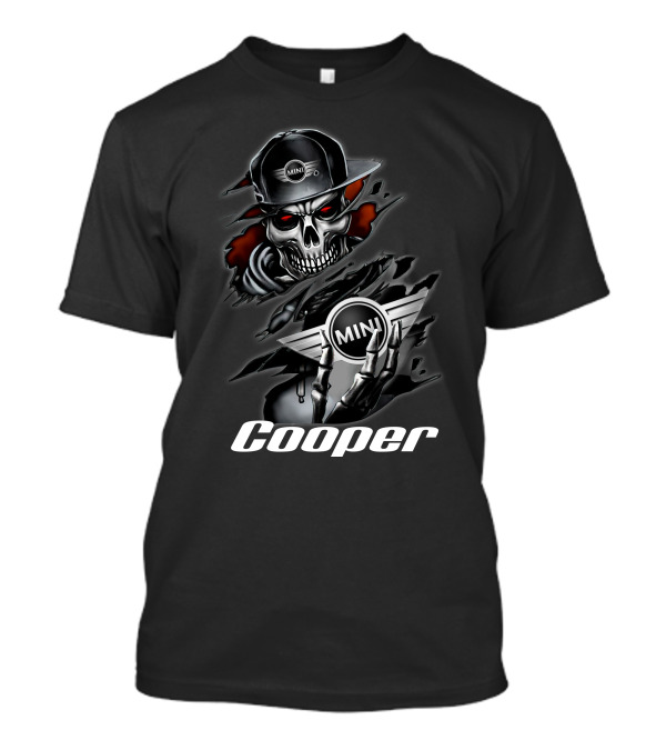 Cooper Mini Skull Hat Jacket Winged T-Shirt